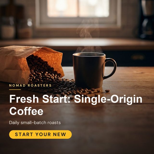 Nomad Roasters Meta · Feed square, Positive framing