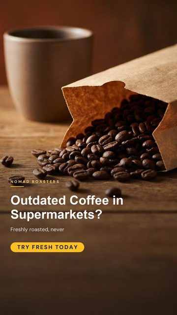 Nomad Roasters Meta · Story / Reel, Negative framing